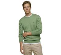FYNCH-HATTON Feinstrickpullover aus Reiner Baumwolle mit Rundhalsausschnitt