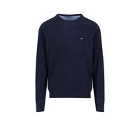 Fynch-Hatton Pullover Sfpk210 Rundhals Baumwolle Navy XL