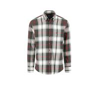 FYNCH-HATTON Flanellhemd Regular Fit grün | M