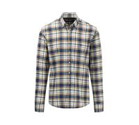 FYNCH-HATTON - Flannel Big Check, B.D., 1/1 offwhite - Gr. - 3XL
