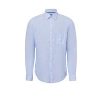 FYNCH-HATTON Herren Premium Leinenhemd mit Button-Down-Kragen, Summer Breeze, XXL