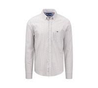 FYNCH-HATTON Gemustertes Baumwollhemd mit Minimal-Print und Button-Down-Kragen Orient red/XXL