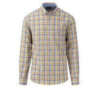 FYNCH-HATTON Gemustertes Casual-Fit Hemd mit modischem Print Leaf Green/S