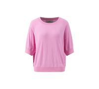 FYNCH-HATTON Halbarm Feinstrickpullover aus Baumwoll-Seiden-Mix Fondant PINK/XL