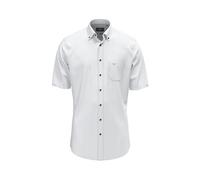 Fynch Hatton Seersucker Stripes Kurzarmhemd XL Summer Breeze