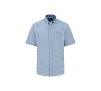 FYNCH-HATTON Halbarm-Hemd aus Baumwolle mit Alloverprint Minty Green/XL
