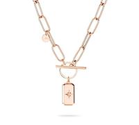 Fynch-Hatton Halskette Edelstahl in IP roségold FHJ-0071-N-50