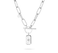 Fynch-Hatton Halskette Edelstahl in silber FHJ-0069-N-50