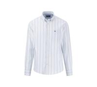 Fynch Hatton Modern Oxford Stripes Langarmhemd L Summer Breeze