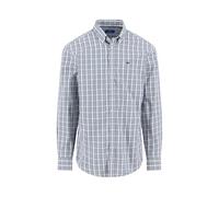 FYNCH-HATTON Hemd aus Baumwolle mit Karomuster und Button-Down-Kragen Dark ivy / 4XL