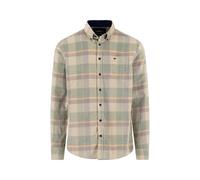 Fynch-Hatton Slim Fit Freizeithemd aus Cord in Gruen, Größe L