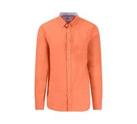 FYNCH-HATTON Hemd aus Leinen mit Button-Down-Kragen Sunny orange/XL