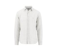FYNCH-HATTON Hemd aus Leinen mit Kentkragen White/L