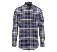 FYNCH-HATTON Hemd - Casual fit - in Dunkelblau - Größe 3XL | Herren Plussize