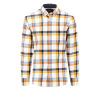 Fynch-Hatton Herren Flanellhemd mit Kentkragen, camel, Gr. XXL