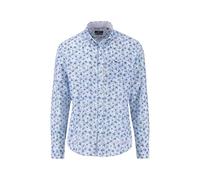 FYNCH-HATTON Hemd mit Button-Down-Kragen und floralem Print Strong Blue/XL