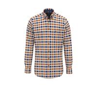 FYNCH-HATTON - Heringbone Check, B.D., 1/1 sienna - Gr. - XL