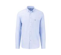 Fynch-Hatton Langarmhemd 10005500 Oxford, 100% Baumwolle, Regular Fit, Herren M, Hellblau
