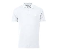 FYNCH-HATTON Poloshirt mit kleinem Markenlogo, weiß