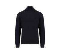FYNCH-HATTON Herren Rollkragenpullover - Wolle, fein gestrickt, unifarben, gerade Passform Black / 3XL