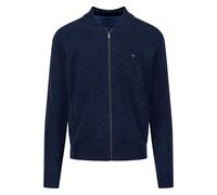 Fynch-Hatton Cardigan Casual Fit – dunkelblau, einfarbig