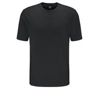Fynch-Hatton T-Shirt Herren Slim Fit Kurzarm Rundhals Baumwolle Schwarz XL