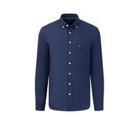 Fynch-Hatton Hemd Herren Regular Fit Langarm Oxford blau, XL