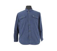 FYNCH-HATTON Herrenjacke Blau ? Freizeitjacke mit Brusttaschen, Hemdjacke 4XL