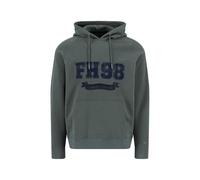 FYNCH-HATTON Hoodie aus Baumwolle mit Logo-Stickerei und Kängurutasche
