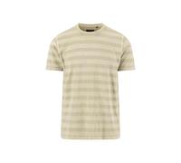 Fynch-Hatton Casual Fit T-Shirt Rundhals Pistachio, Jacquardmuster