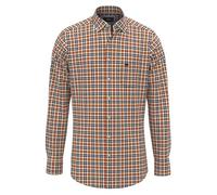 FYNCH-HATTON Kariertes Hemd mit Button-Down Kragen Flame/XL