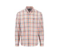 FYNCH-HATTON Kariertes Hemd mit Button-Down-Kragen Flame/XL