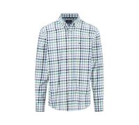 FYNCH-HATTON Kariertes Hemd mit Button-Down-Kragen Grass Green / 3XL