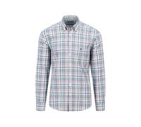 FYNCH-HATTON Kariertes Hemd mit Button-Down Kragen Grass Green/XL