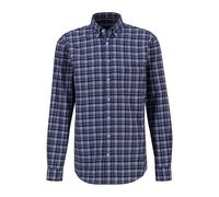 FYNCH-HATTON Kariertes Hemd mit Button-Down-Kragen und Langen Ärmeln sage Green / 3XL