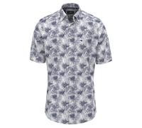 FYNCH-HATTON Kurzarm Hemd aus Baumwolle mit Kentkragen Navy / 3XL