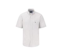 Fynch Hatton Minimal Poplin Print Kurzarmhemd