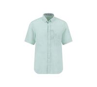 Fynch-Hatton Kurzarmhemd Summer Linen – Leinen-Baumwoll-Mix, Regular Fit mit Brusttasche Mint M
