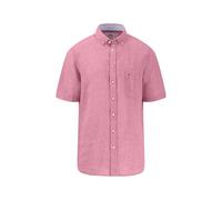 FYNCH-HATTON Kurzarm Hemd aus Leinen mit Brusttasche Peony/XXL