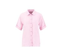 FYNCH-HATTON Kurzarmbluse aus Leinen mit Hemdkragen Sorbet Rose / 46