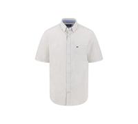 FYNCH-HATTON Kurzarmhemd aus Baumwolle mit Allover-Print und Button-Down-Kragen Pale Yellow/XXL