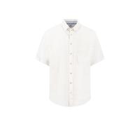 Fynch Hatton - Kurzarmhemd aus Leinen weiß - Gr. - 3XL