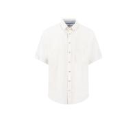 Fynch Hatton - Kurzarmhemd aus Leinen weiß - Gr. - 3XL