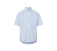 Fynch-Hatton Kurzarmhemd Herren Regular Fit Baumwolle (100%) blau, M