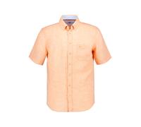 Fynch-Hatton Kurzarmhemd Herren Regular Fit Kurzarm orange, XXL