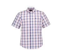 Fynch-Hatton Kurzarmhemd Herren Slim Fit Kurzarm Baumwolle orange, M