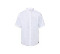 Fynch-Hatton Kurzarmhemd mit Leinen-Anteil Herren Regular Fit Leinen weiß, XXXL