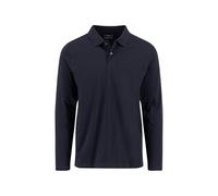 FYNCH-HATTON Langarm-Poloshirt aus Baumwolle Navy/L