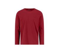 FYNCH-HATTON Langarmshirt aus Baumwolle mit Rundhalsausschnitt
