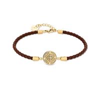 Fynch-Hatton Lederarmband FHJ-0085-B-18 IP gold